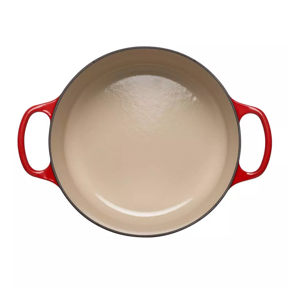 Le Creuset Signature Cerise Cast Iron Casserole 24cm
